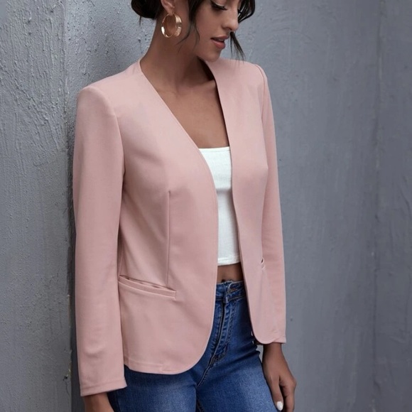 Jackets & Blazers - Light Pink Blazer